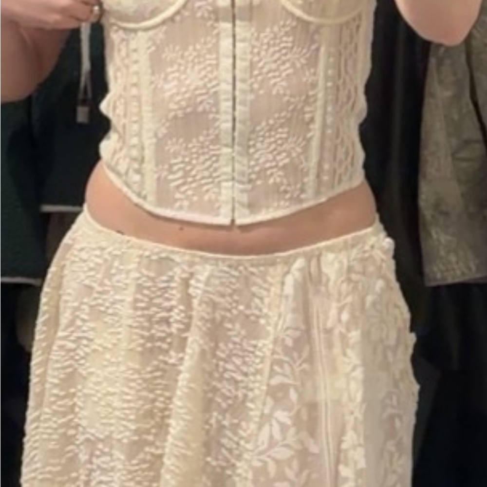 Zara Cream Lace set